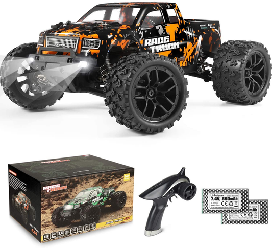 RC Monster Truck 1:18 Scale Off Road All Terrain Toy Electric RC Car