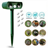 Ultrasonic Waterproof Solar Power Pest Animal Motion Sensor Repeller