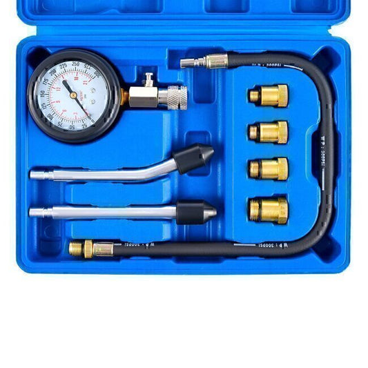 Compression Testing 8pcs Set Petrol Gas Fuel Engine Cylinders Test Set