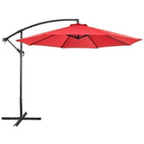 Offset Cantilever Patio Hanging Umbrella Outdoor Market 10ft Umbrella
