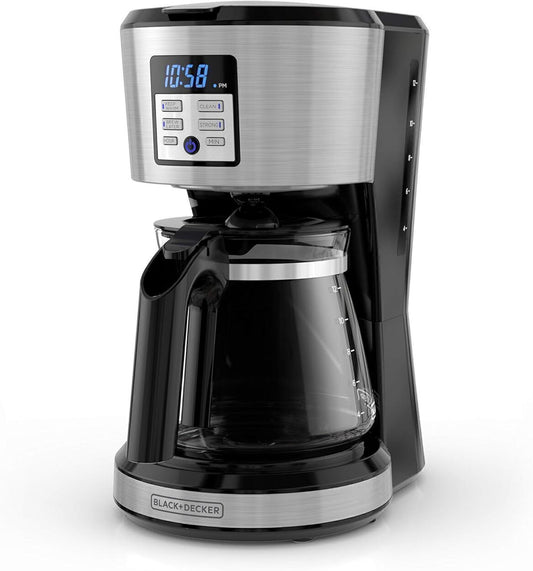 Programmable 12-Cup Coffee Maker Exclusive With Vortex Technology