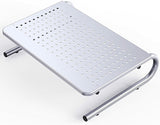 Monitor Computer Laptop Stand Riser W/ Vented Metal For Ergonomic View