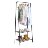 Metal Rack Organizer Garment Portable Clothing Rack, 63" High