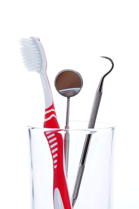 Double-Ended Hook Scraper Plaque Tartar Remover Tooth Cleaning Tool