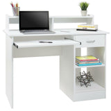 Computer Desk Office Laptop PC Work Home Drawer Keyboard Tray Table