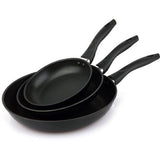 Aluminum Triple Non-Stick Skillet Everyday Use Set, 7", 9"&11"