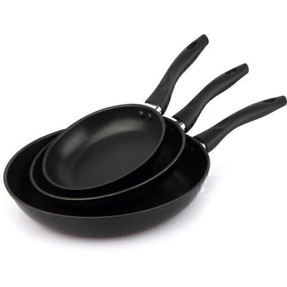 Aluminum Triple Non-Stick Skillet Everyday Use Set, 7", 9"&11"