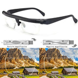 Dial Adjustable Glasses Variable Focus Reading Best Vision Eyeglasses