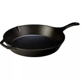 Lodge Cast Iron Pre-Seasoned Skillet 13.25" Grill Pan, Black