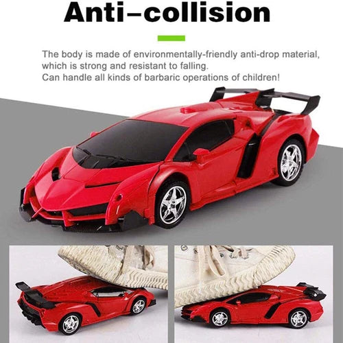 RC Car Sport Transformer RC Robot Controller 2 IN 1 Kids Toy Car
